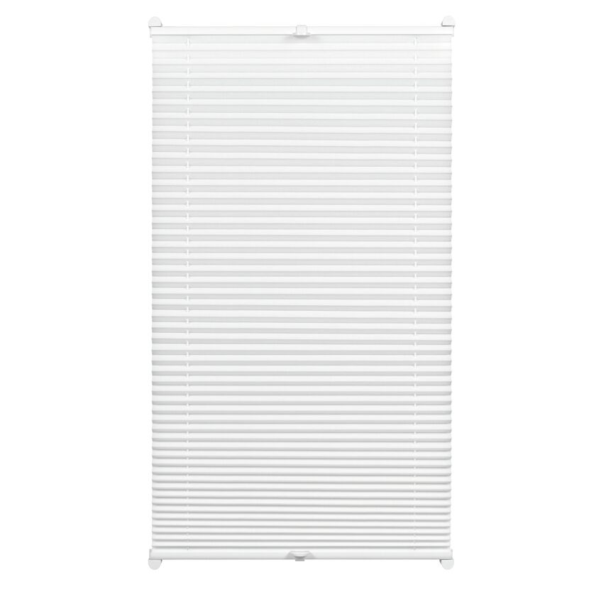 EasyFix Plissee weiß 90 x 130 cm