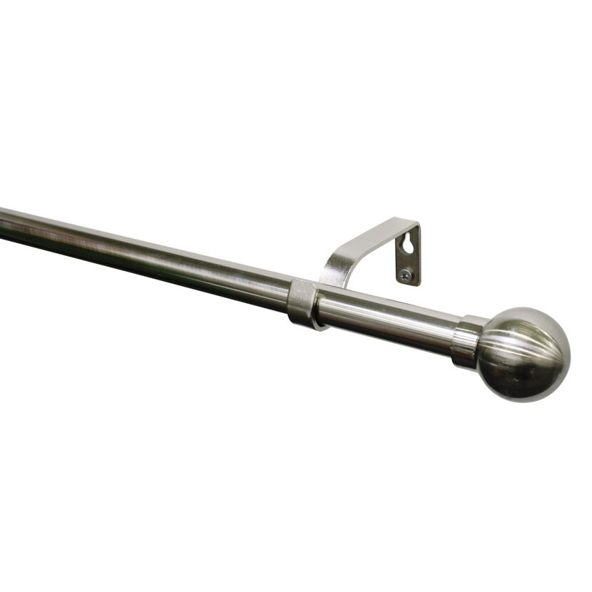 Metallgardinenstange mit Kugelende.