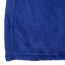 Blaue Microfaserdecke