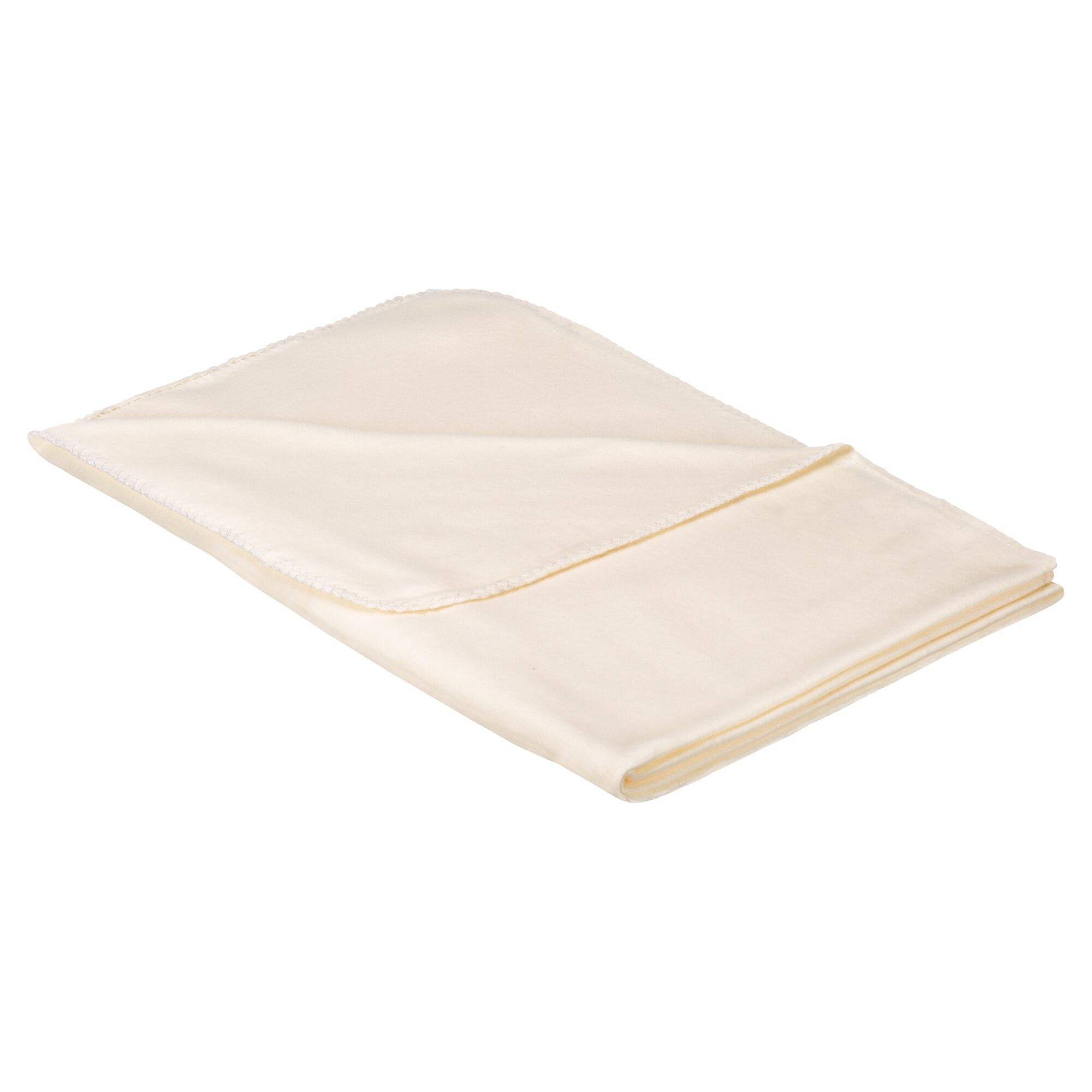 Beige Fleecedecke
