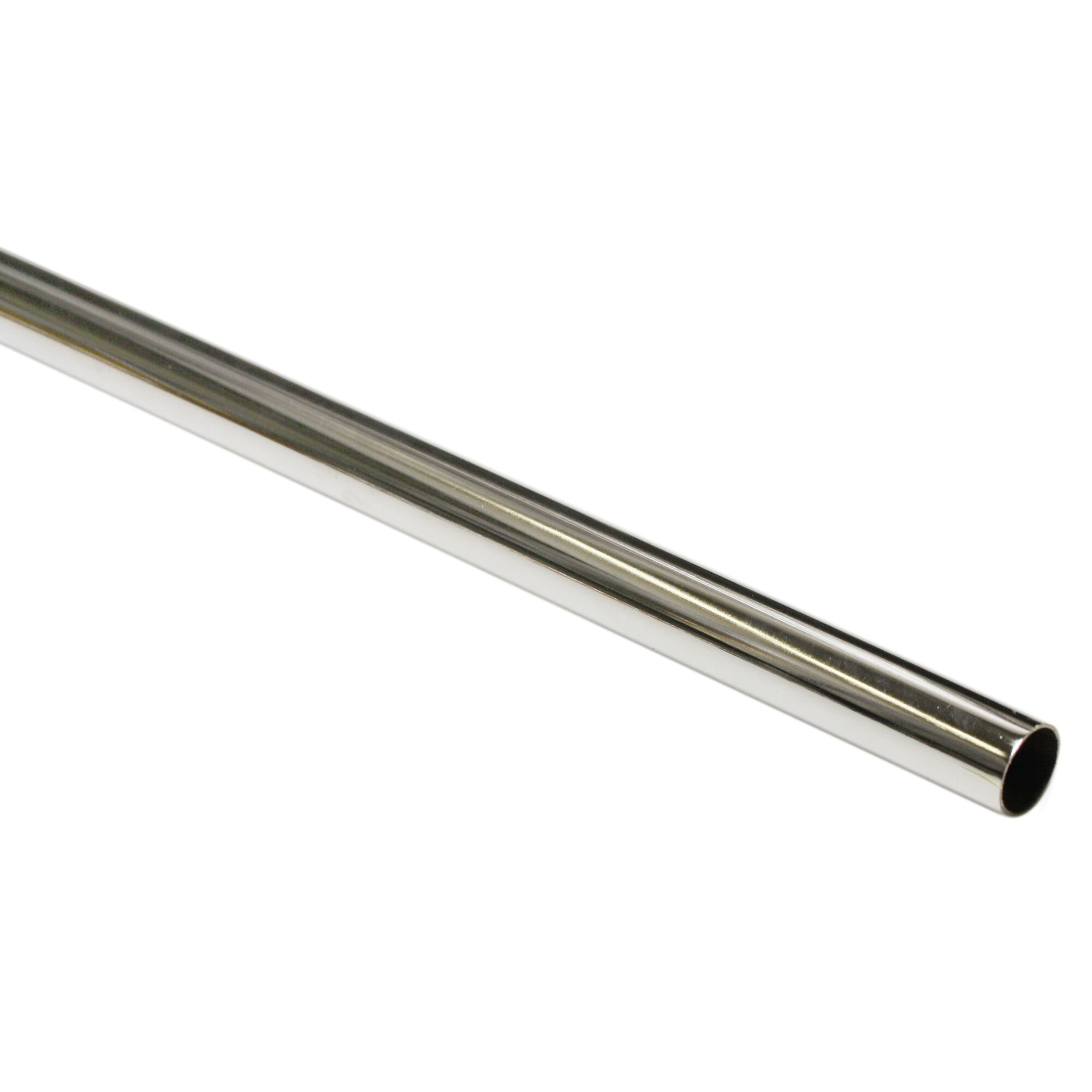 Metallstange, chromfarben, 120 cm