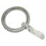 Metallring mit transparentem Clip
