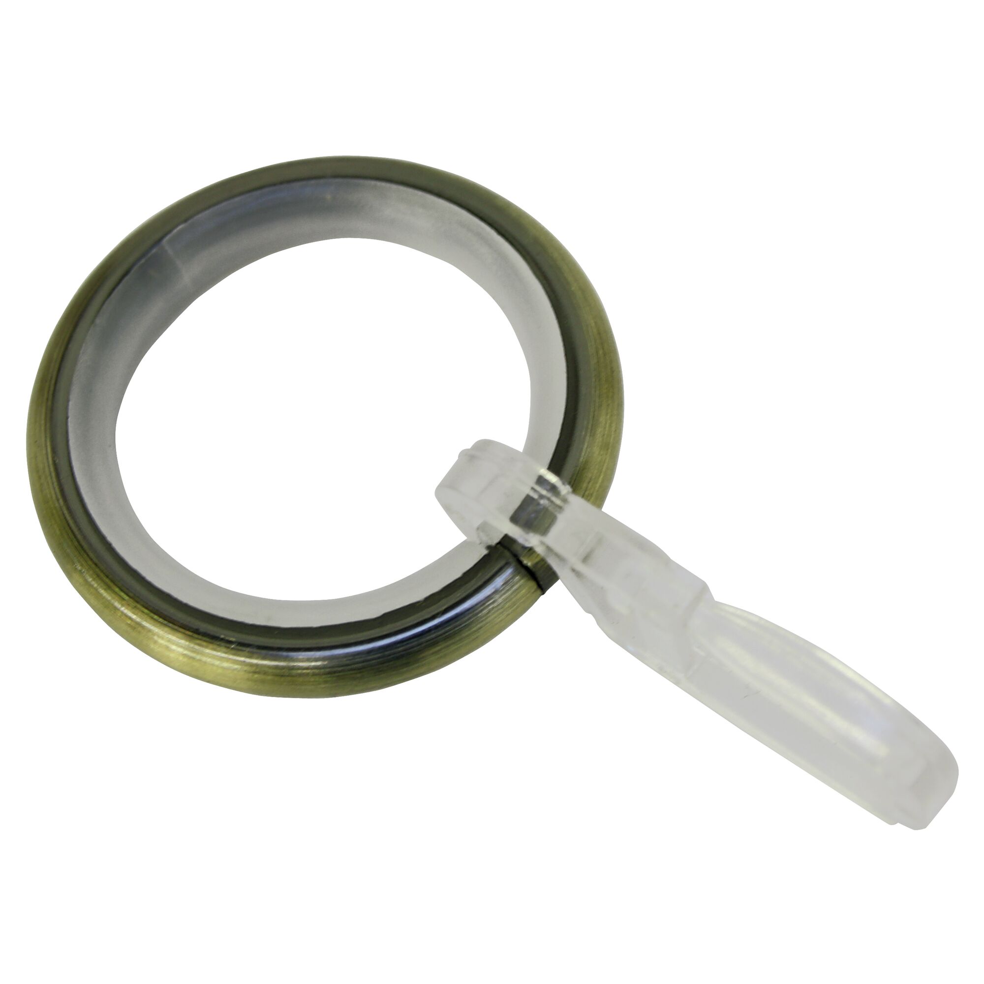 Gardinenring Memphis messing-antik