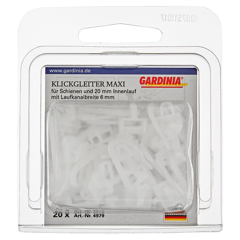 Gardina Klickgleiter Maxi, 20 Stück