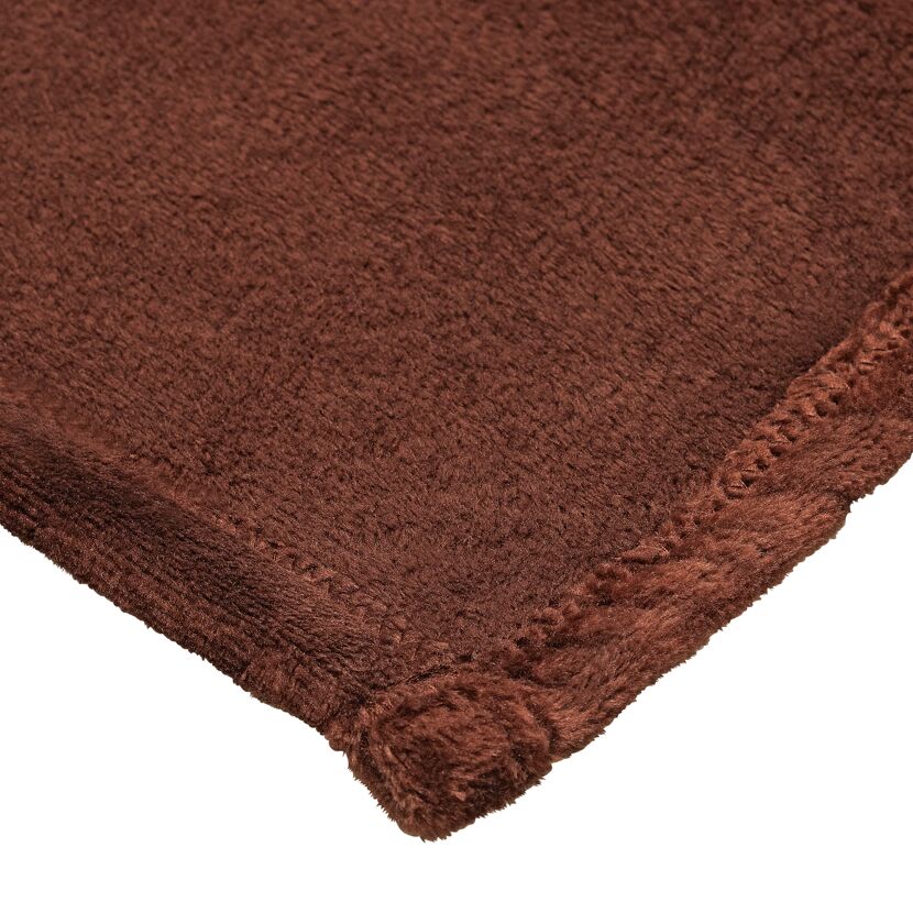 Braune Wohndecke