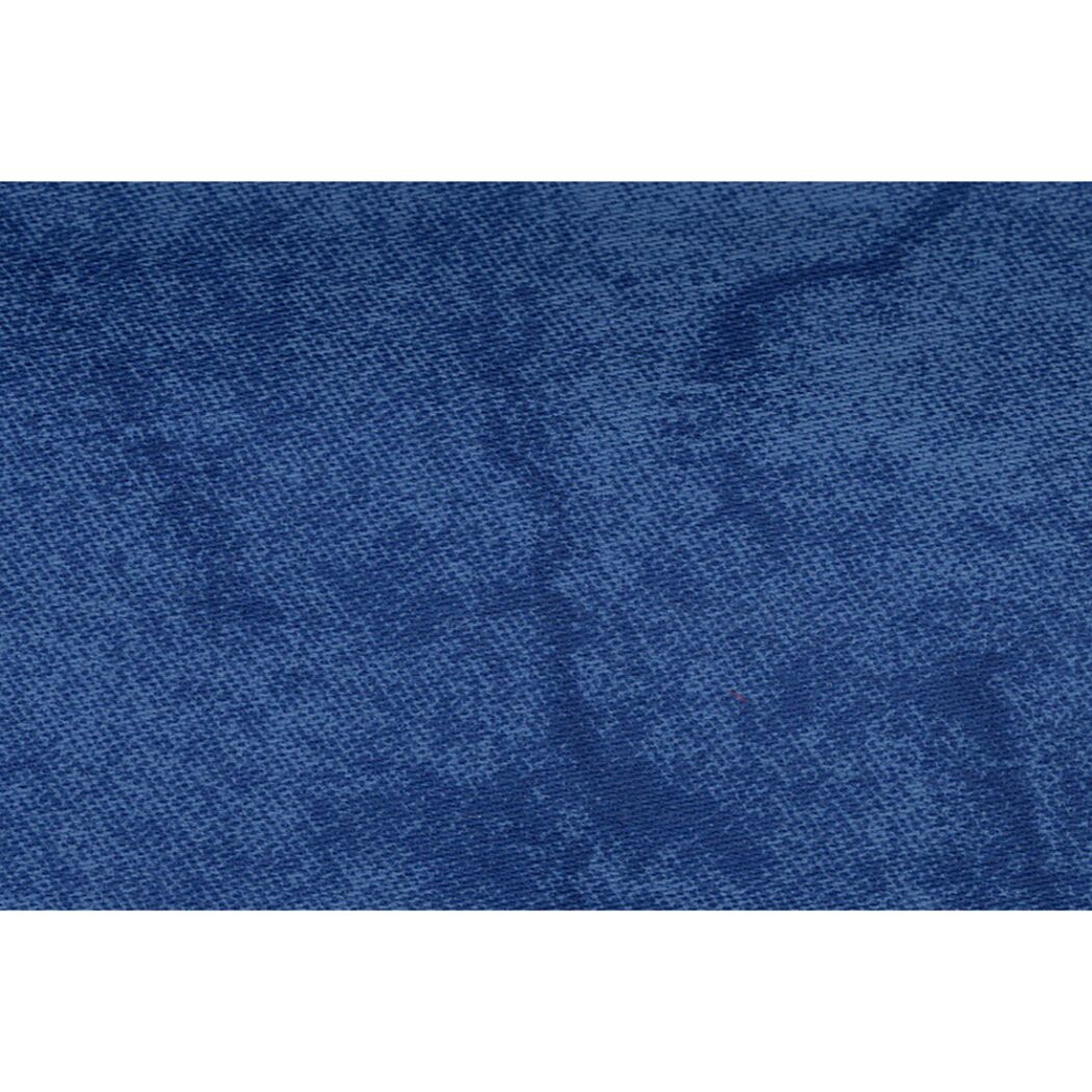 Blauer Dekostoff Opus