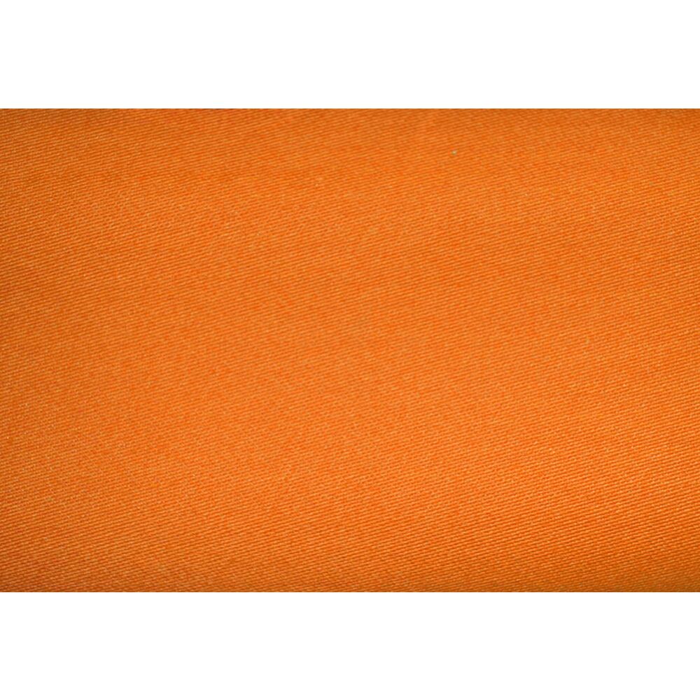 Orangefarbener Dekostoff