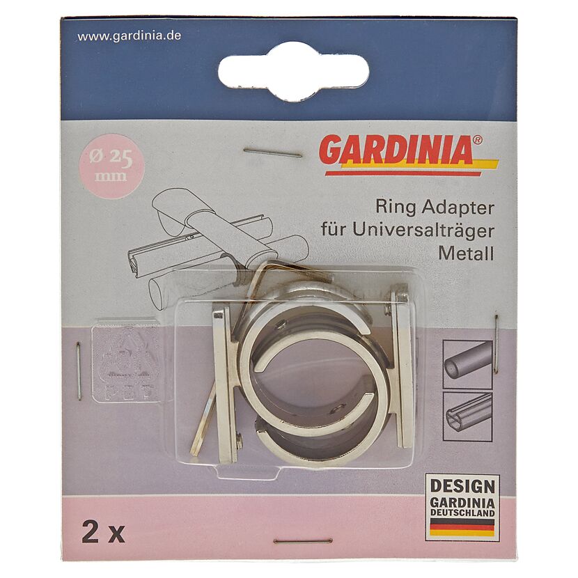 Gardina Ring Adapter für Universalträger Metall, 2 Stück