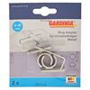 Gardina Ring Adapter für Universalträger, Metall, 2 Stück