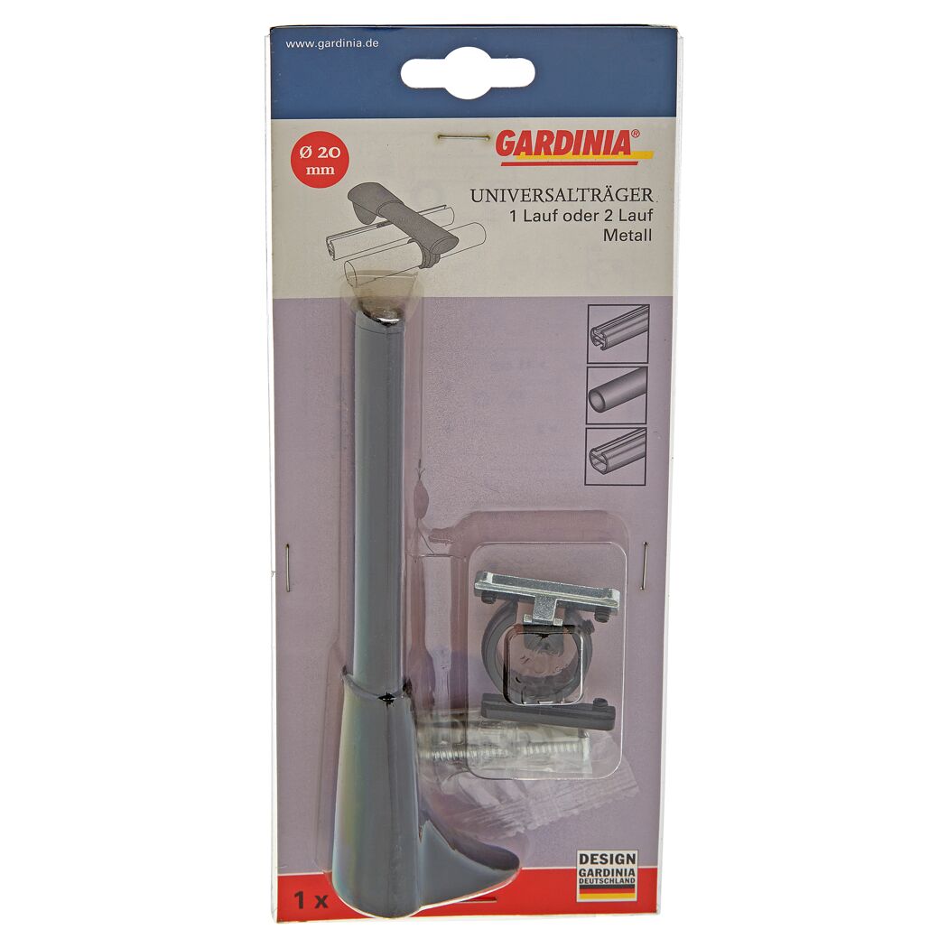 Gardina Universalträger aus Metall für 1 oder 2 Läufe.