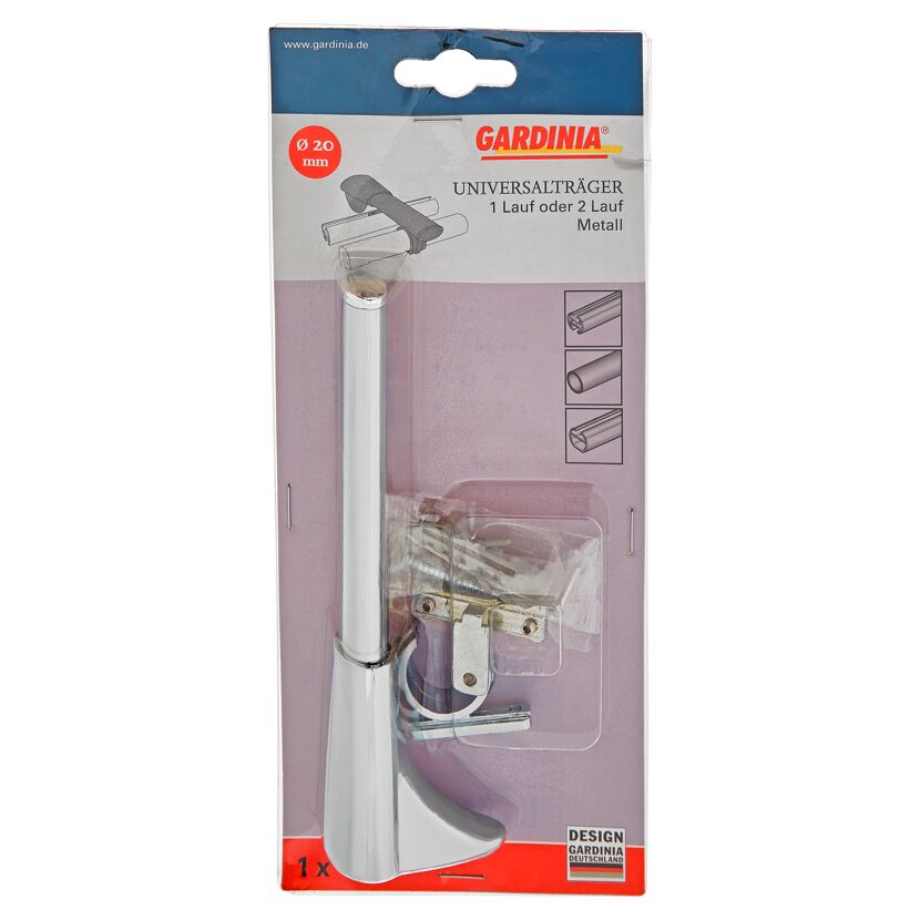 Gardina Universalträger Metall chromfarben 20 mm