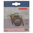 Gardinenstangen-Ringadapter Metall bronzefarben Ø 25 mm 2 Stück
