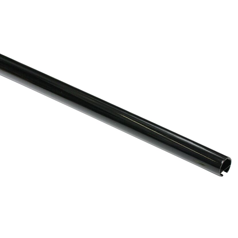 Schwarze Stange, 20 mm Durchmesser, 120 cm Länge