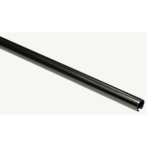 Gardinenstange 'Chicago' mit Innenlauf titan 160 cm