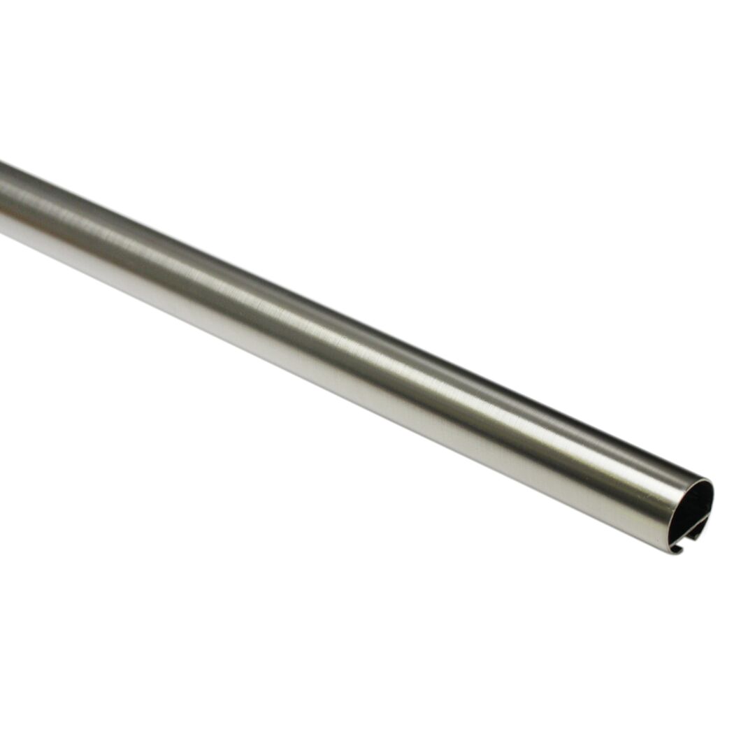 Metallstange in Edelstahloptik