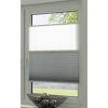 EasyFix Plissee 'Day + Night' weiß/schiefer 40 x 130 cm