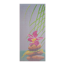 Verkleinertes Bild von Deko-Vorhang 'Stone' Blumenoptik 200 x 90 cm mit Aufhängeleiste