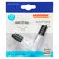 Gardina Memphis Eckverbinder transparent in Verpackung