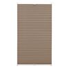 Plissee taupe