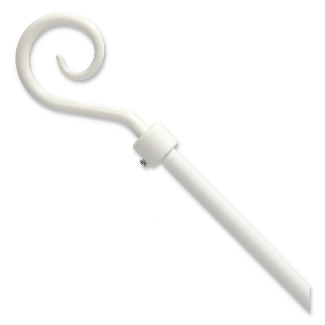 Stilgarnitur 'Kringel' weiß 120-240 cm