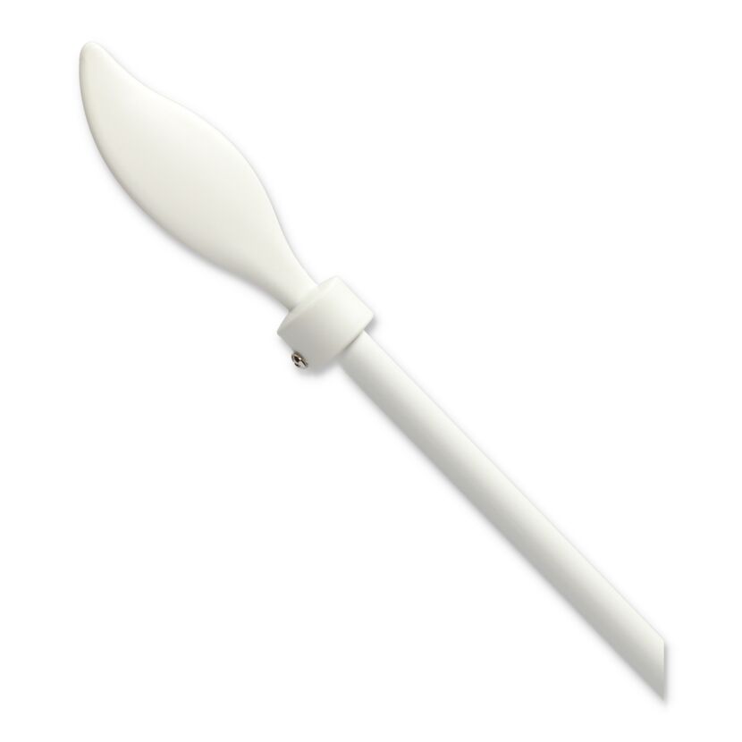 Stilgarnitur 'Spitze' weiß 120-240 cm