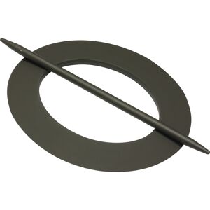 Deko-Ring oval dunkelbraun 15/18 cm