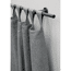 Verkleinertes Bild von Gardinenstangen-Set 'Sol' schwarz 120 - 210 cm