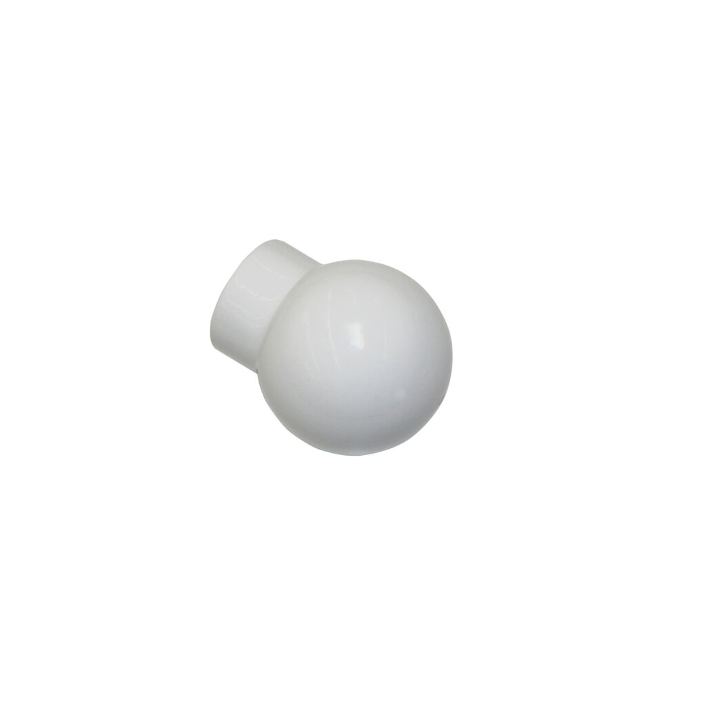 Weißer Endknopf SOL Ball
