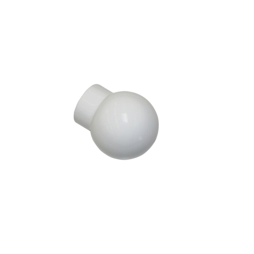 Weißer Endknopf SOL Ball
