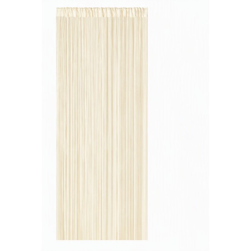 Fadenvorhang Polyester creme 90 x 245 cm