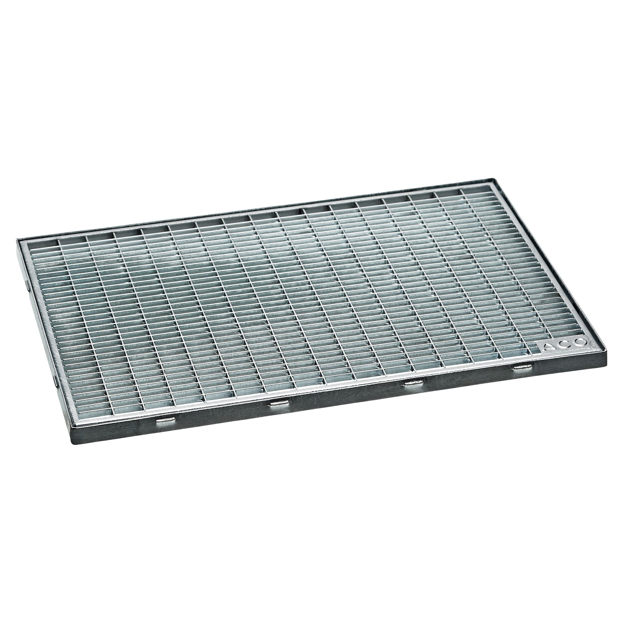 Metallgitterrost mit Zarge von ACO