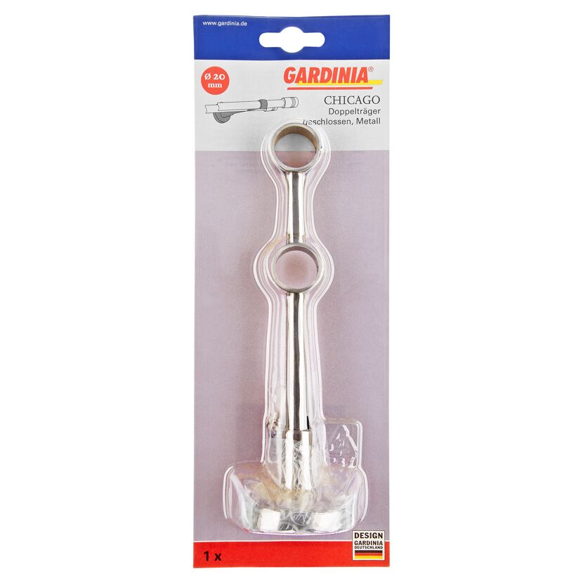 Gardina Chicago Doppelträger, Metall, 20 mm, 1 Stück in Verpackung