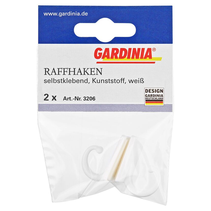 Gardina Raffhaken selbstklebend weiß