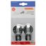 Gardina Chicago Endknopf Kugel Metall 2er Set