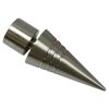 Endknopf Chicago Spitze Edelstahl