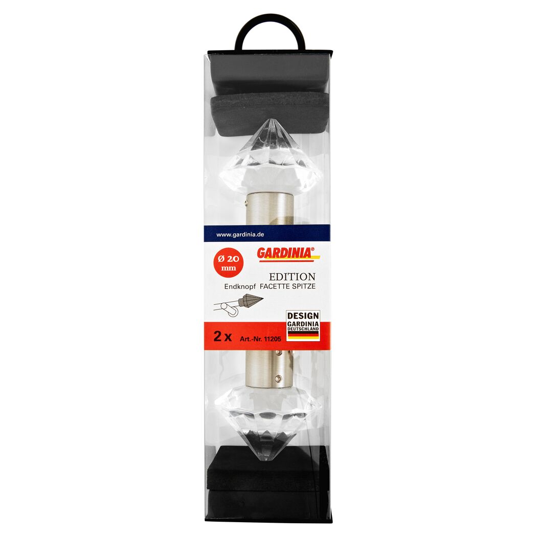 Gardina Endknopf Facette Spitze in Verpackung