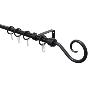 Stilgarnitur "Hook" schwarz