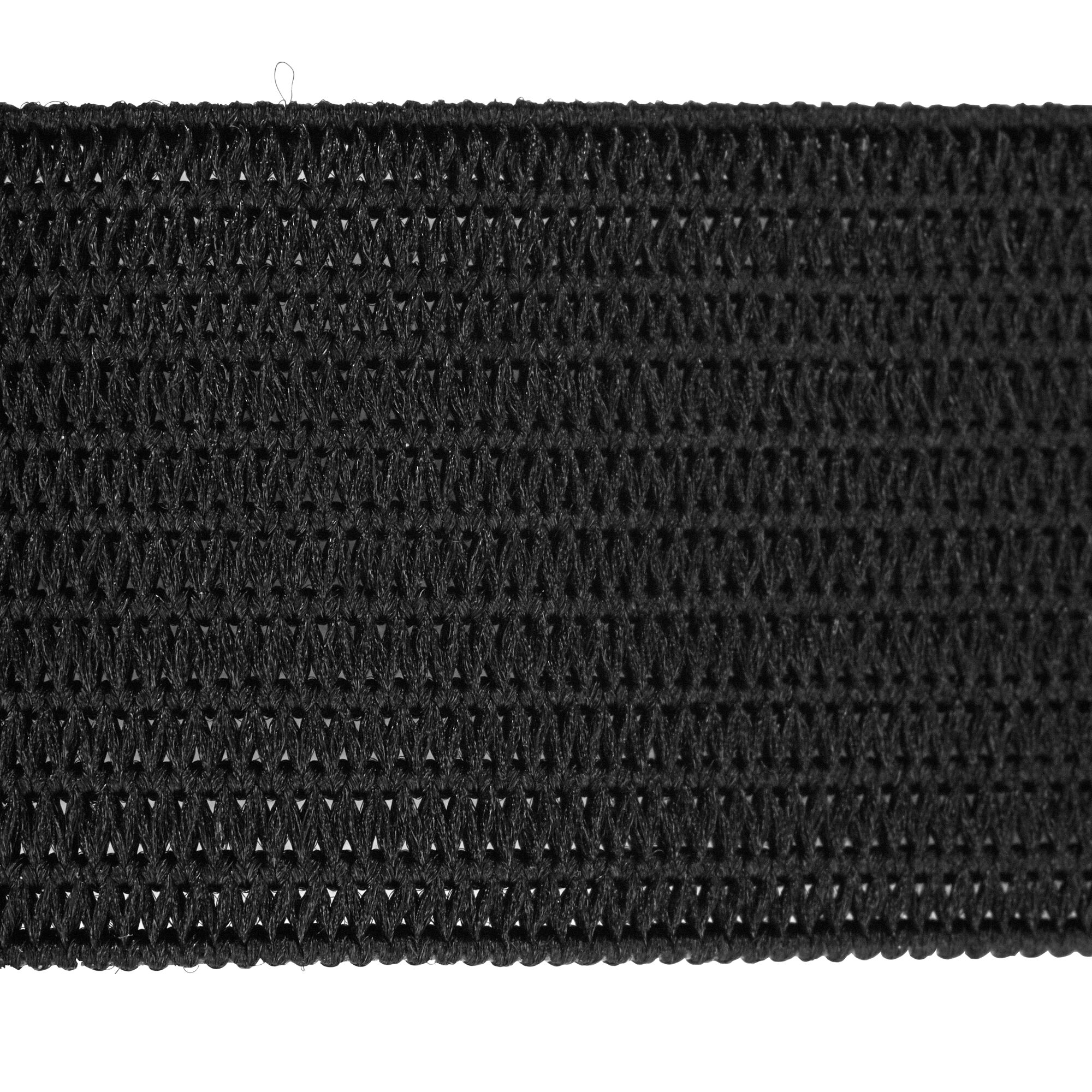 Schwarzes, elastisches Gummiband