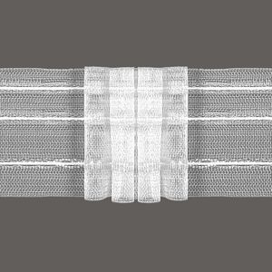 Gardinenband transparent 3 Falten 50 mm