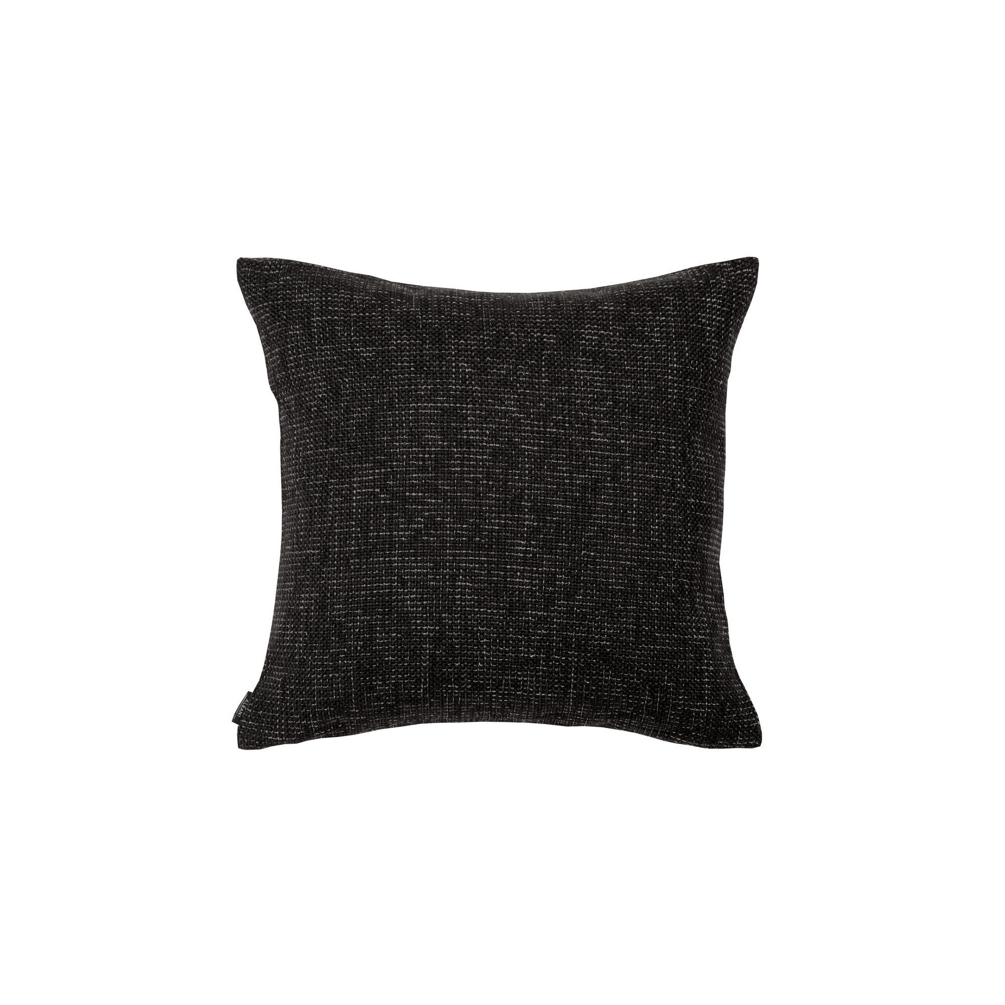 Schwarzes Kissen 50 x 50 cm Newton