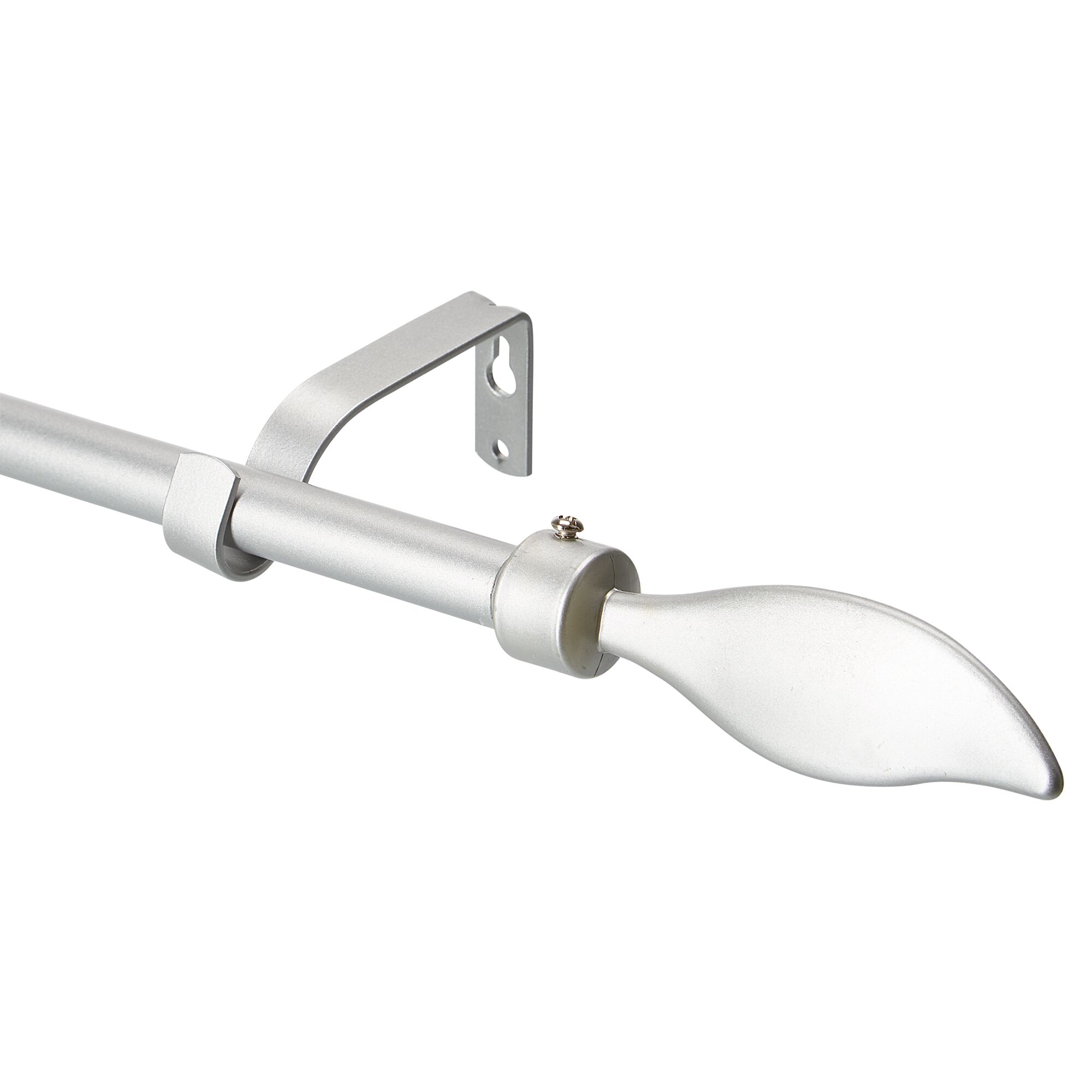 Silberne Stilgarnitur mit blattförmiger Spitze