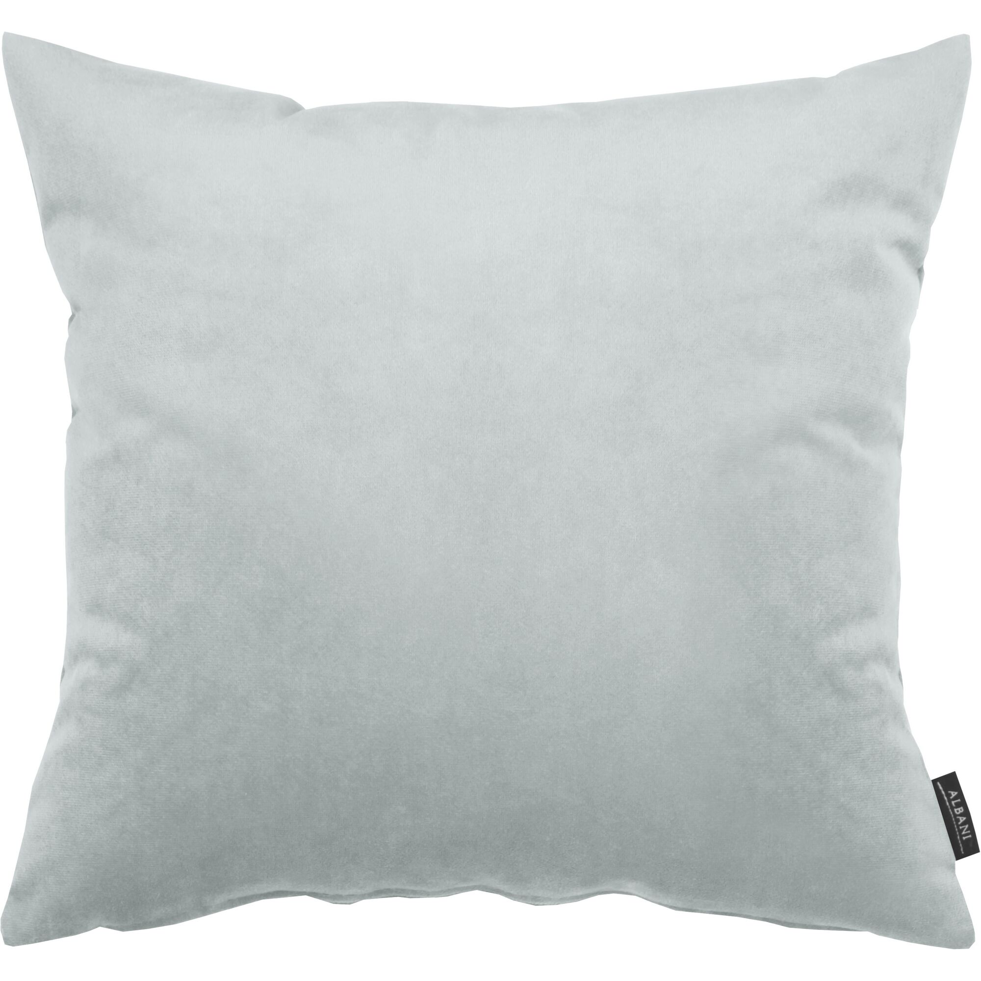 Silbergraue Kissenhülle Viva