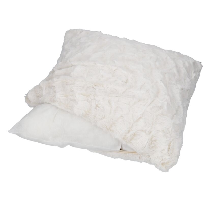 Deco-Kissen 'Smooth' ivory 45 x 45 cm