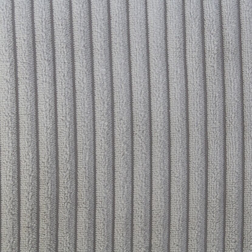 Kissen 'Cord' grau 45 x 45 cm