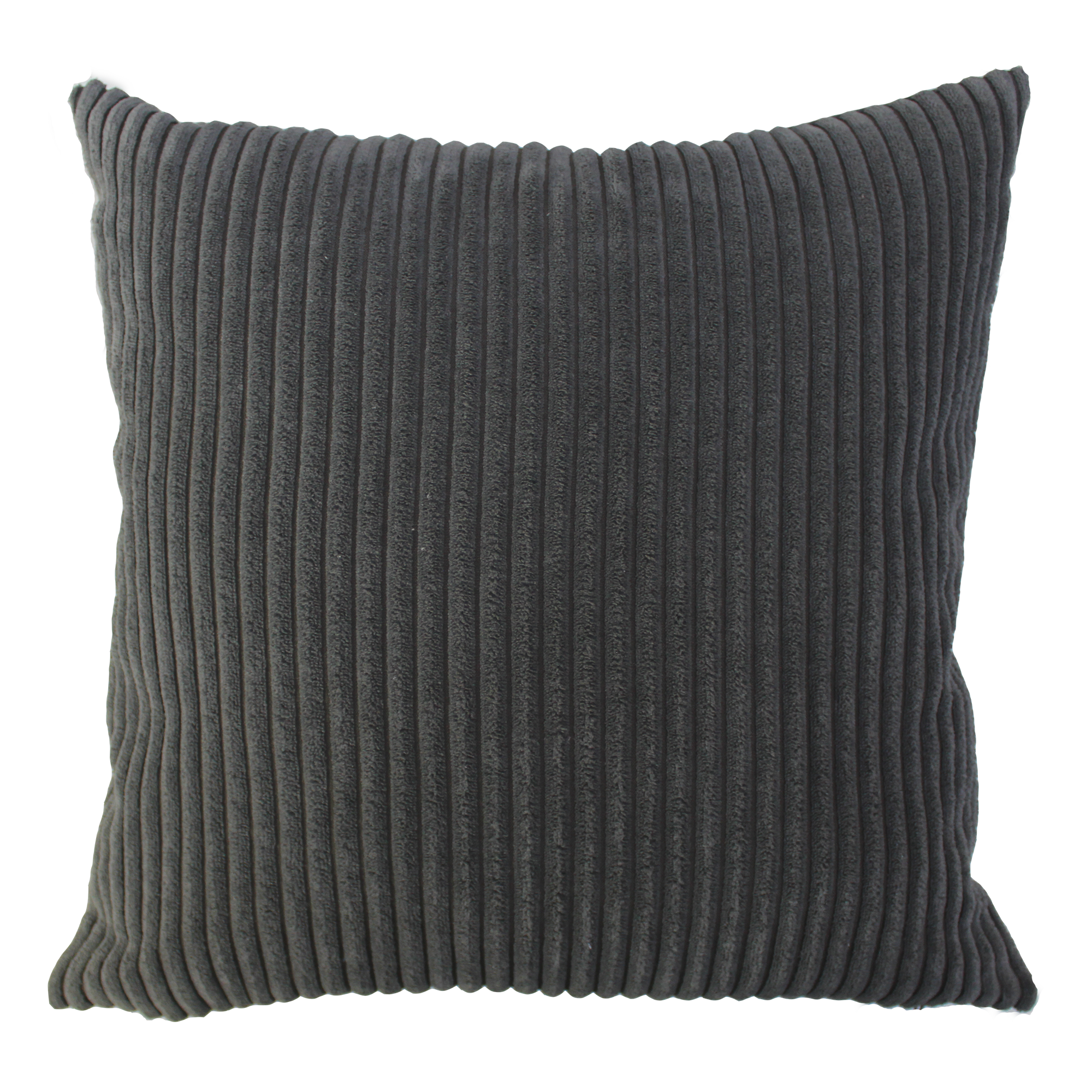 Kissen 'Cord' anthrazit 45 x 45 cm