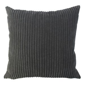 Kissen 'Cord' anthrazit 45 x 45 cm