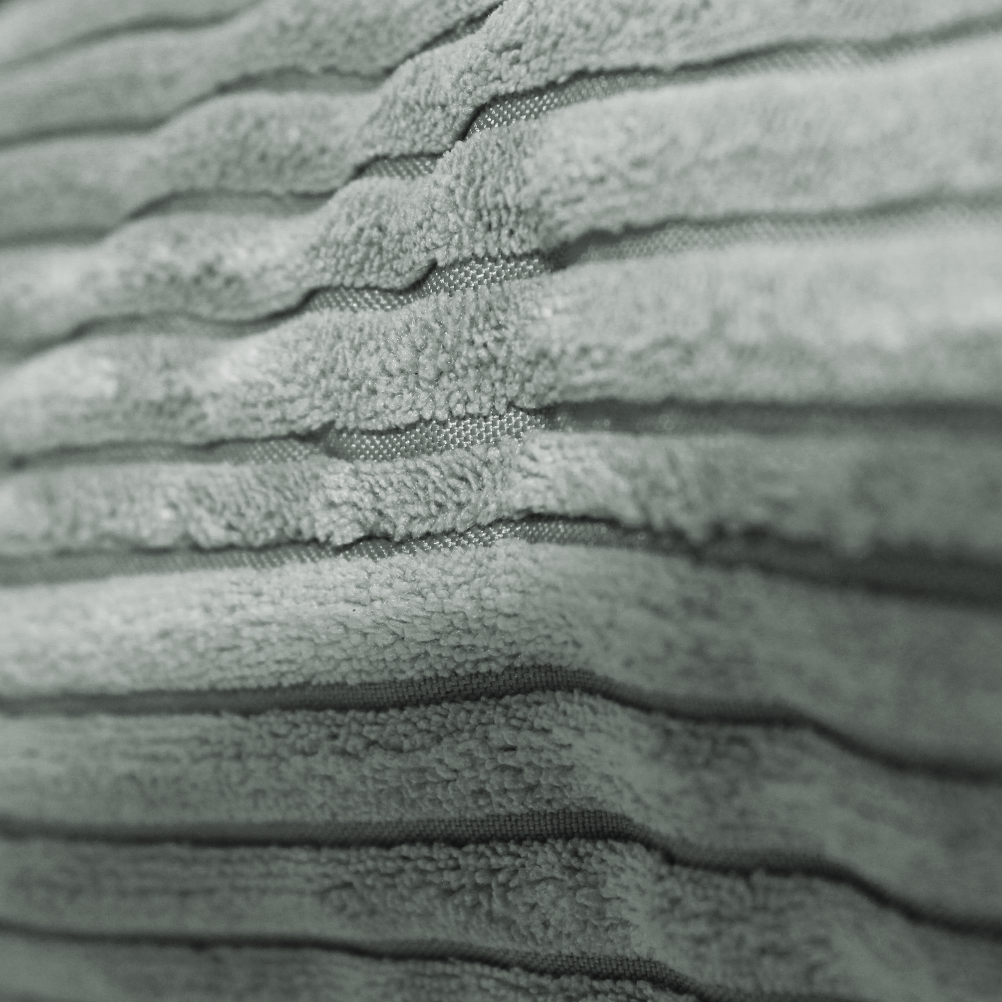 Kissen 'Cord' grau 45 x 45 cm