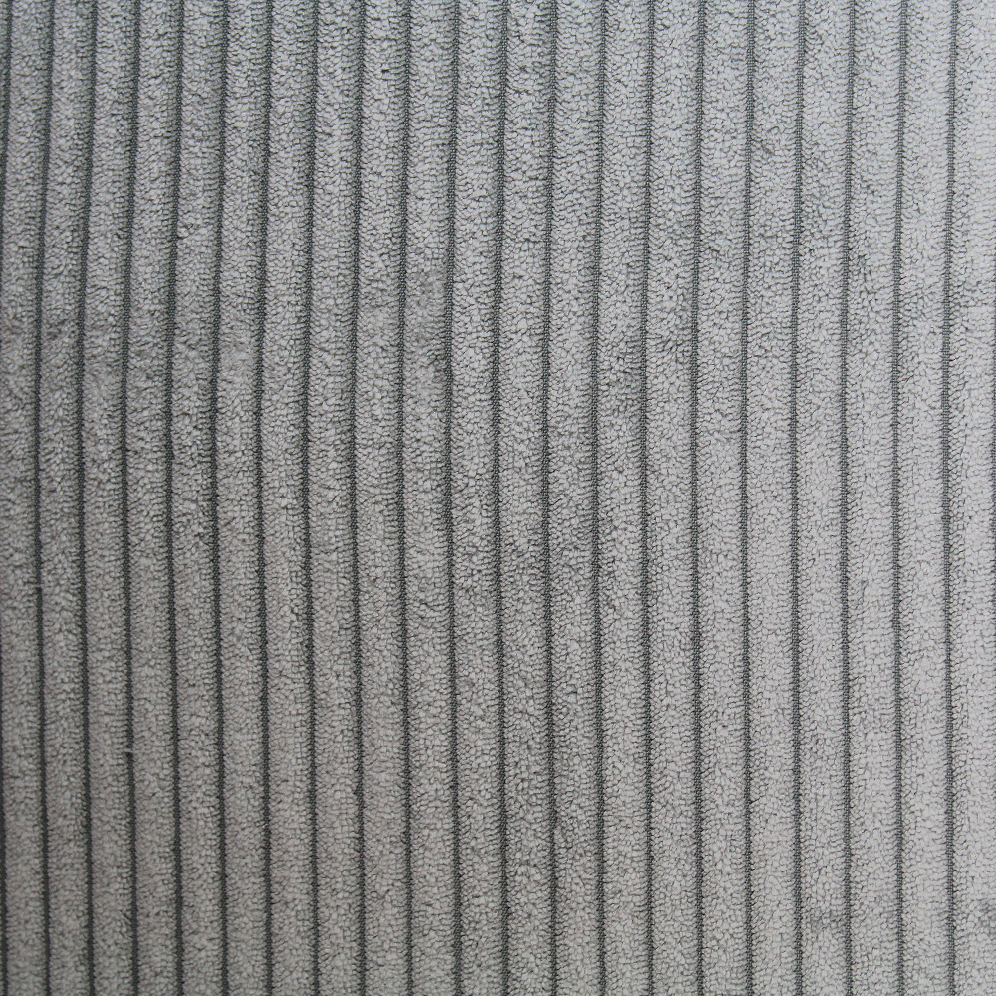 Kissen 'Cord aqua' hellblau 65 x 65 cm