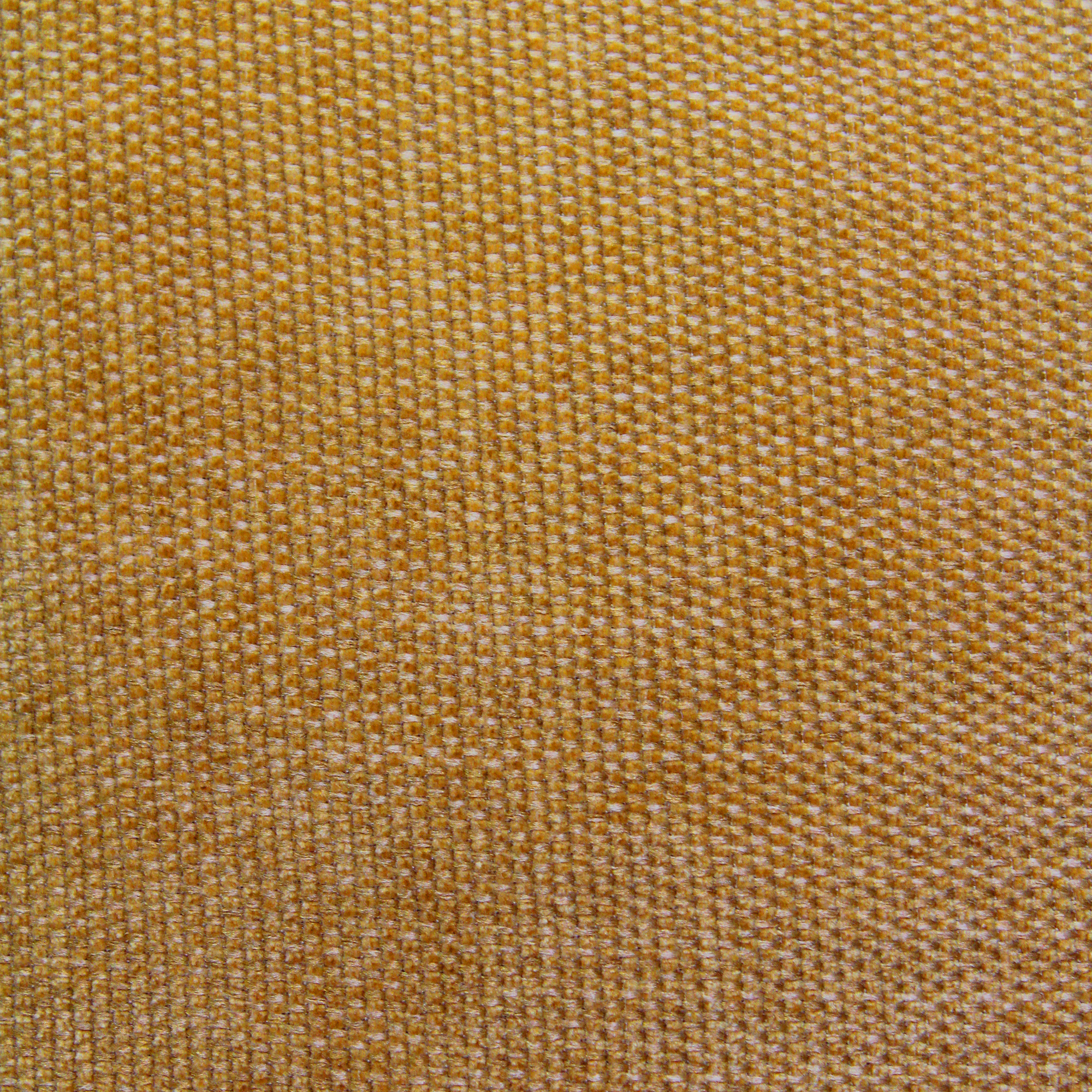 Kissen 'Struktur' senffarben 45 x 45 cm