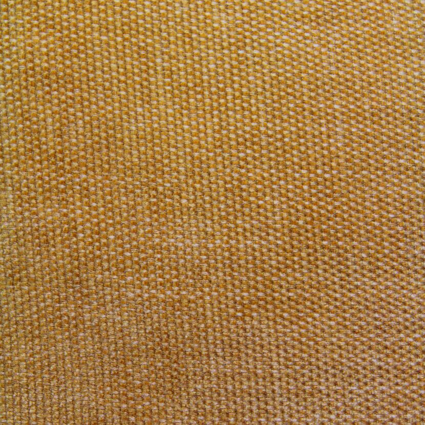 Kissen 'Struktur' senffarben 45 x 45 cm